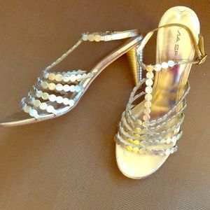 Gold Via Spiga- size 7 1/2 Med